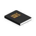 Concept Holy bible book for web page, banner, social media. Vector illustration Royalty Free Stock Photo